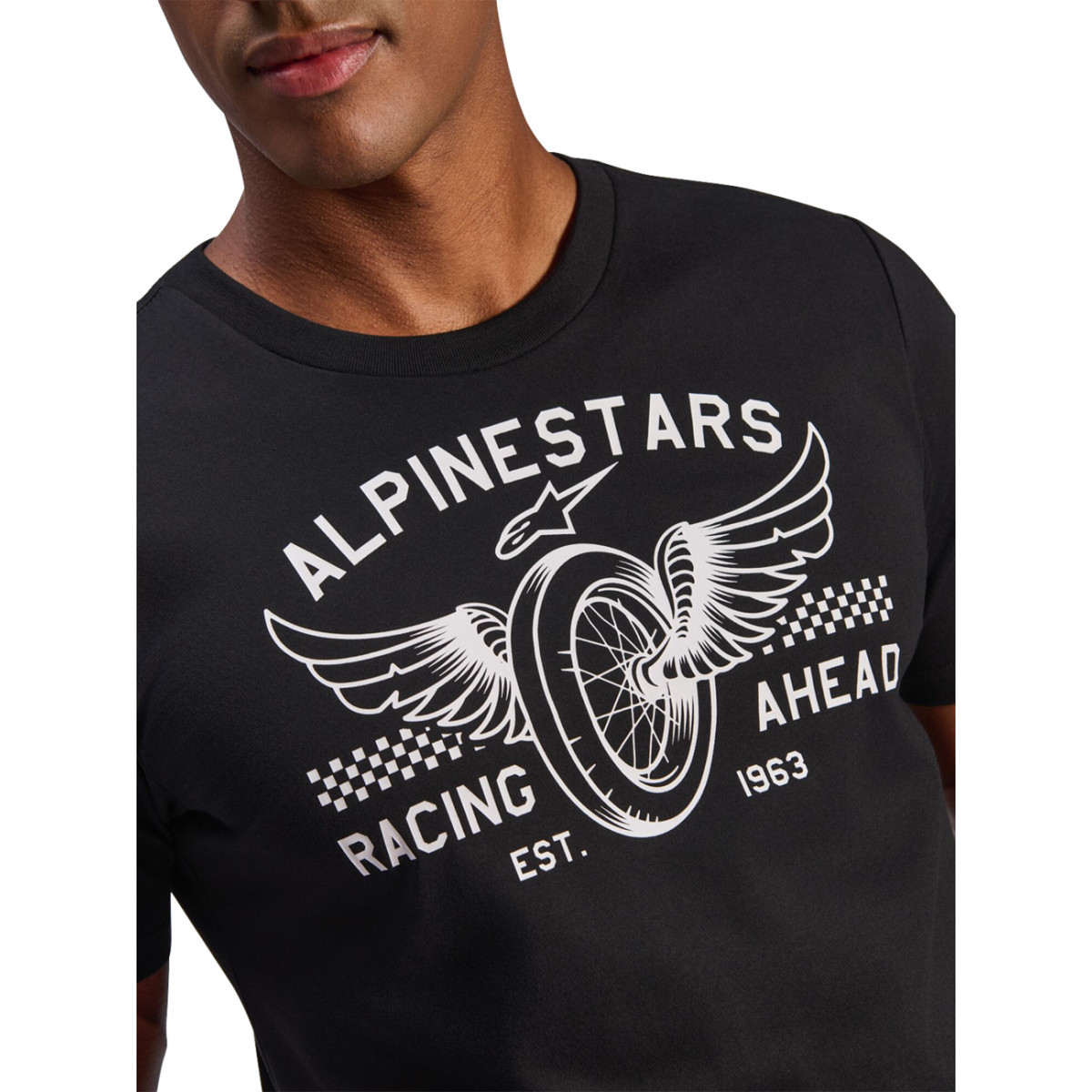 Alpinestars #1235-72355-10-2X - Heritage Patch CSF T-Shirt - Black - 2XL