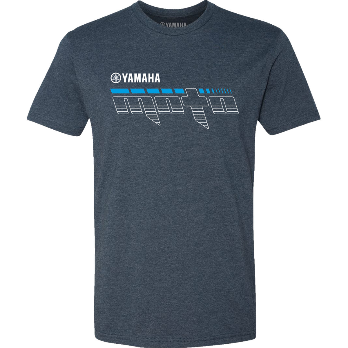 Yamaha Apparel #LEM25S-M34-3X - Yamaha Racing Moto T-Shirt - Navy - 3XL