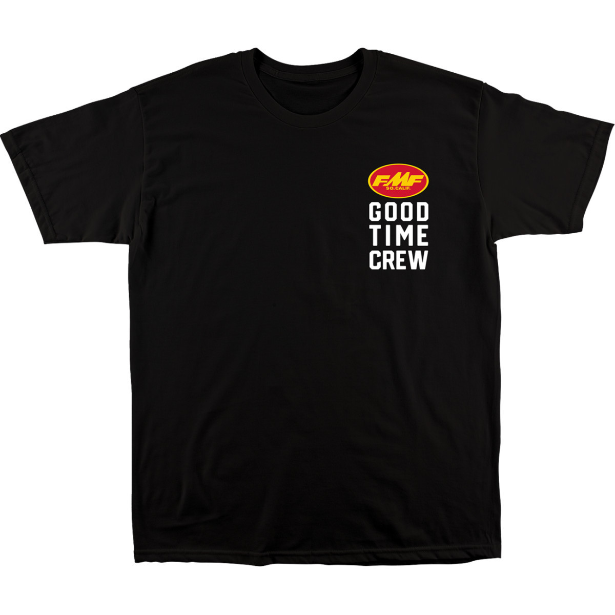 FMF #SU25118902BLKSM - Good Time Crew T-Shirt - Black - Small