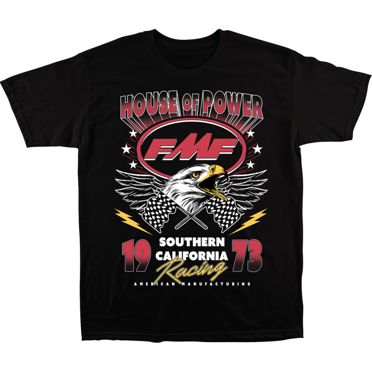 FMF #SU25118905BLKMD - Overdrive T-Shirt - Black - Medium