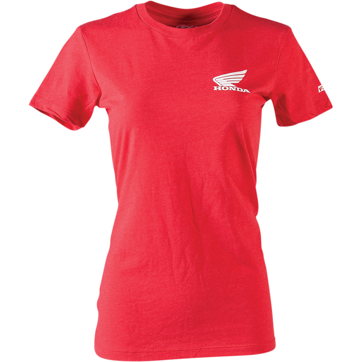 Factory Effex #24-87312 - Women's Honda Icon T-Shirt - Heather Red - Medium