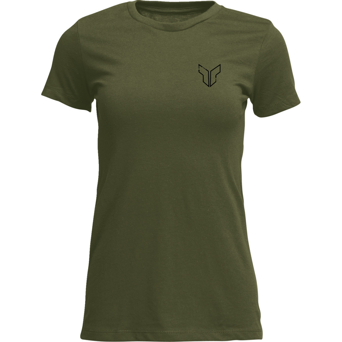 Thor - Women's Patched Up T-Shirt - Military Green - Medium