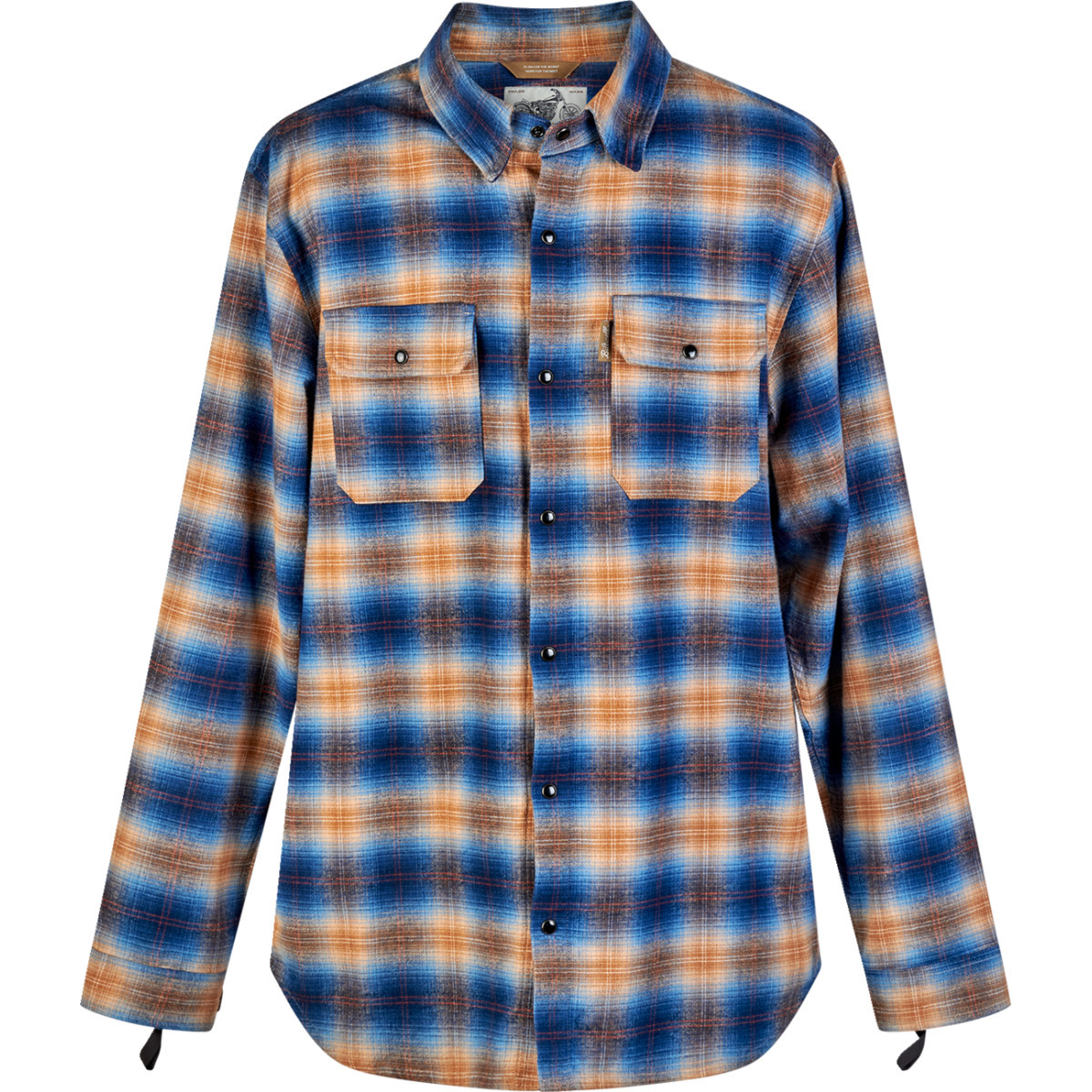 Biltwell #8128-144-007 - HI Test Flannel Shirt - Baja - 3XL