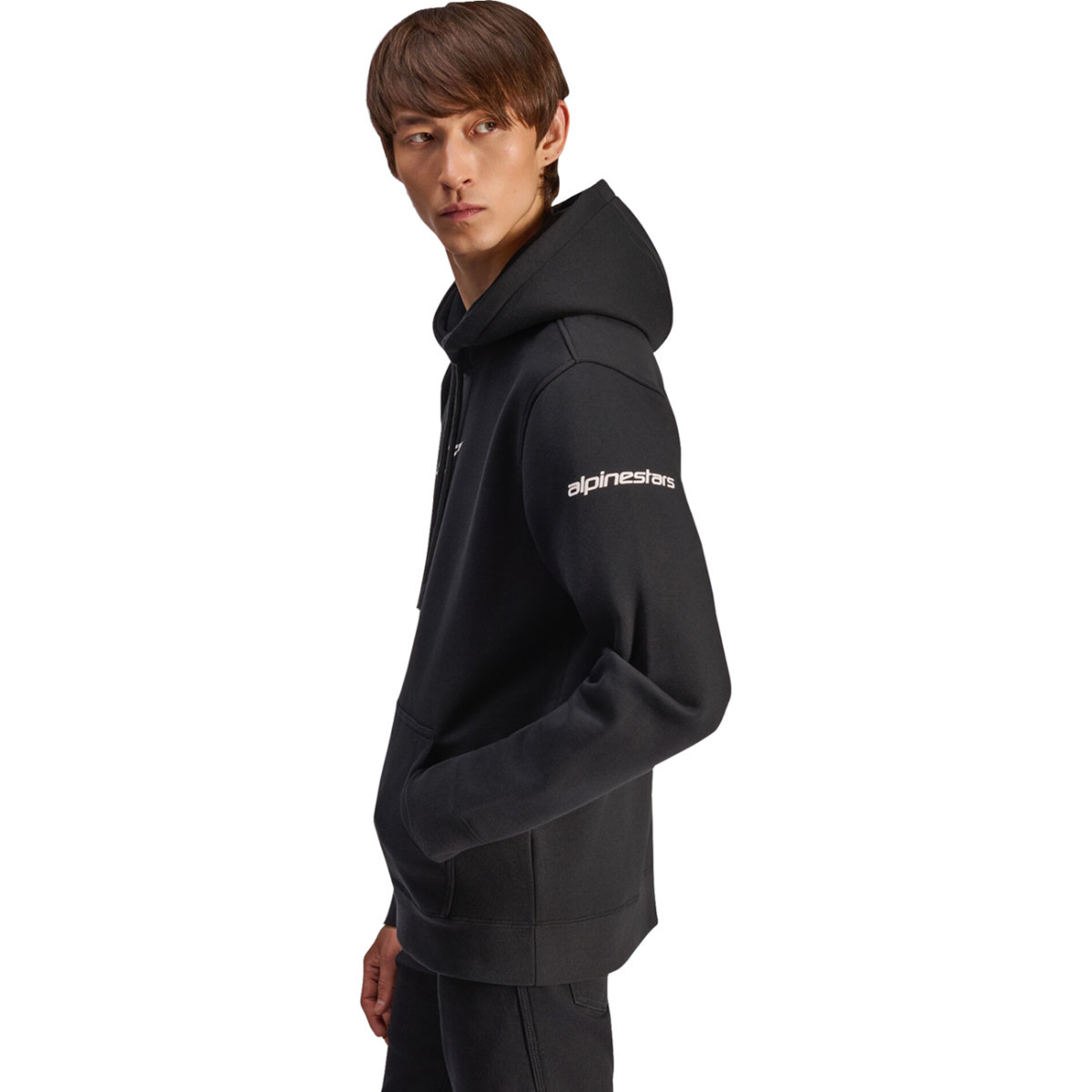 Alpinestars #1235-51610-10-M - Frontal Pullover Hoodie - Black - Medium