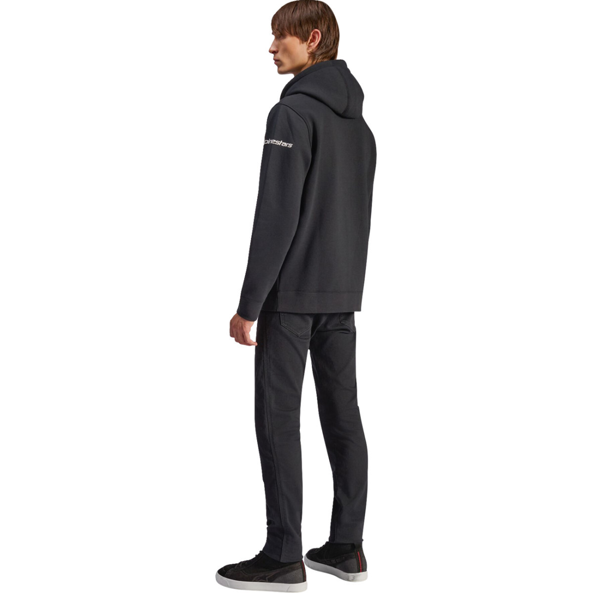 Alpinestars #1235-51610-10-M - Frontal Pullover Hoodie - Black - Medium