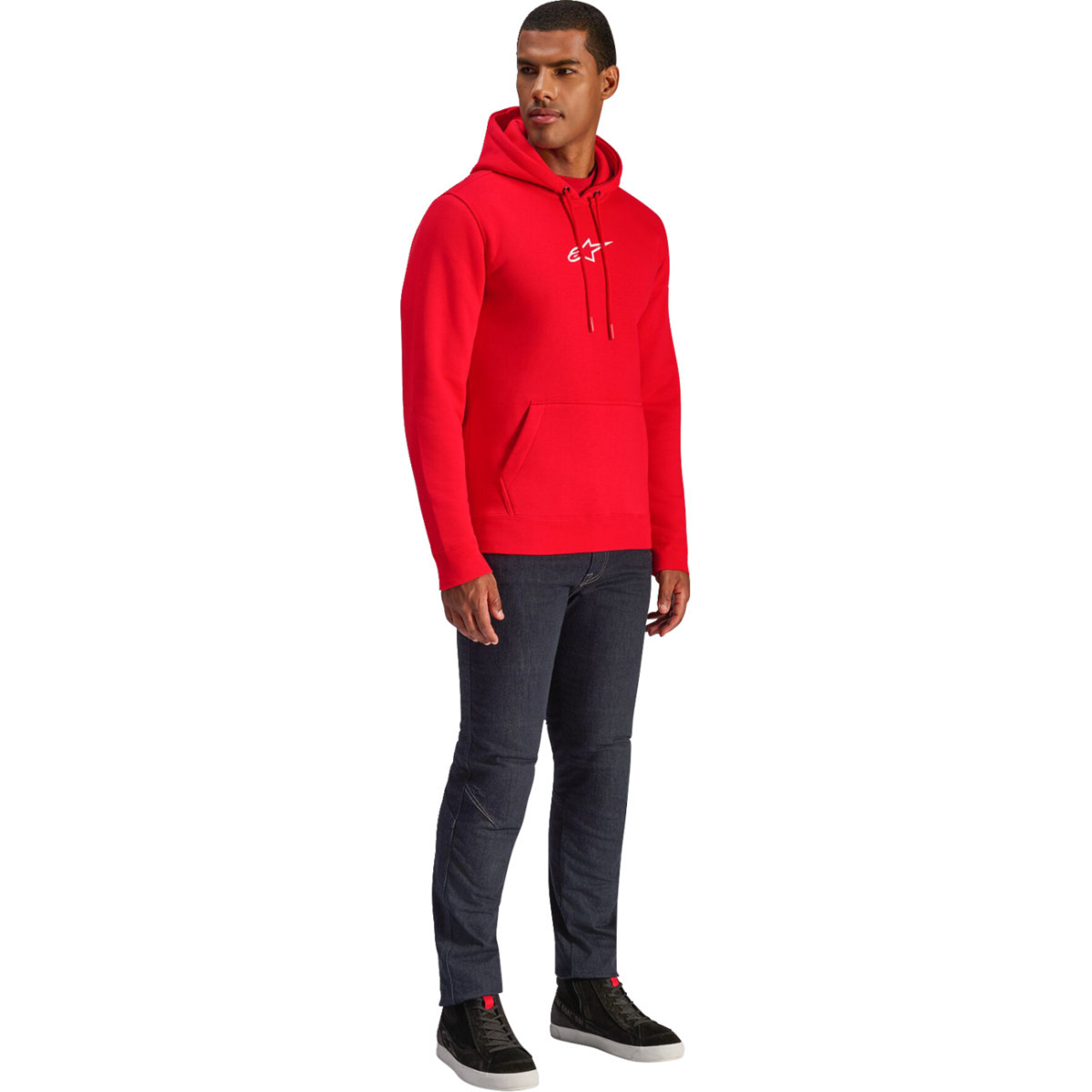 Alpinestars #1235-51610-30-XL - Frontal Pullover Hoodie - Red - XL