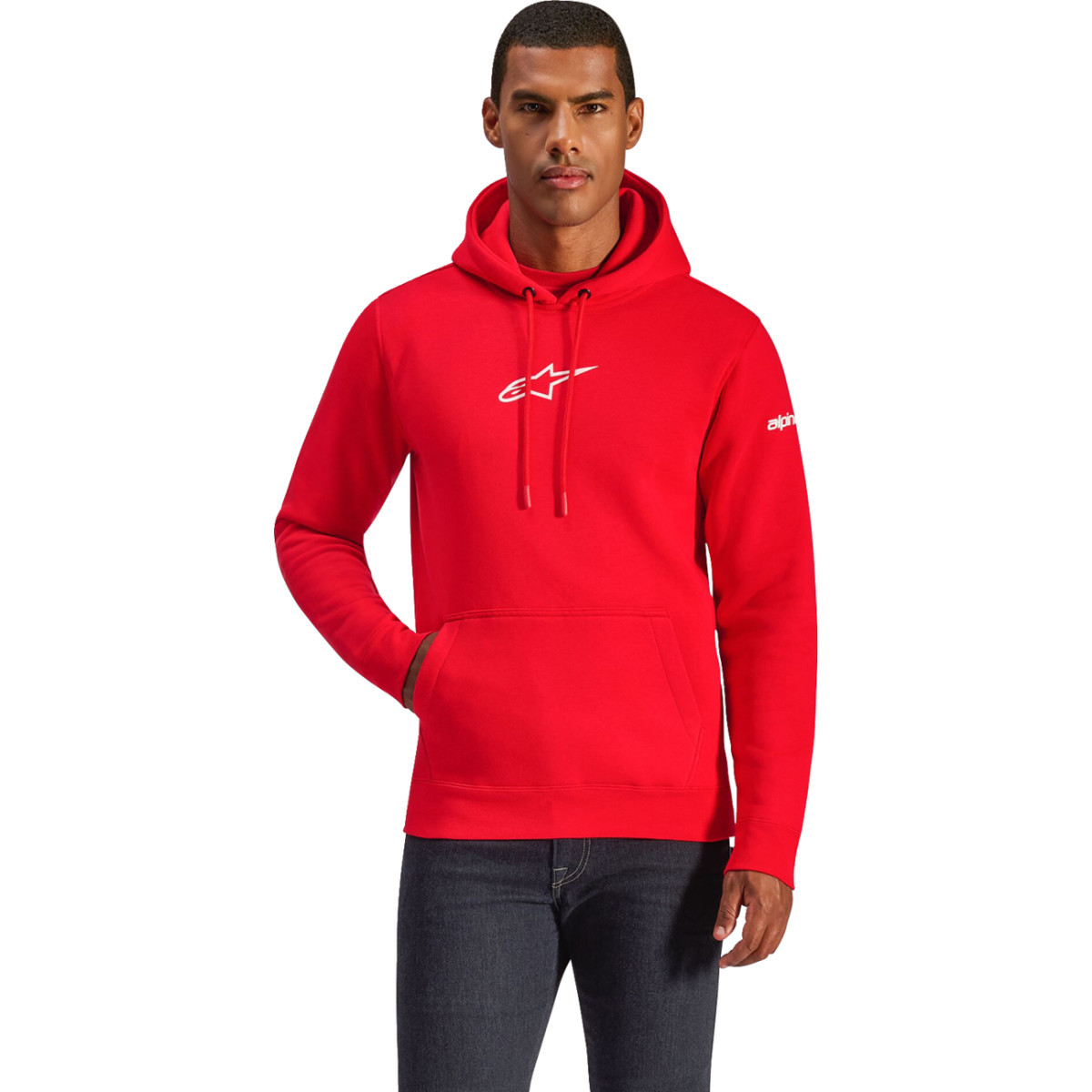 Alpinestars #1235-51610-30-2X - Frontal Pullover Hoodie - Red - 2XL