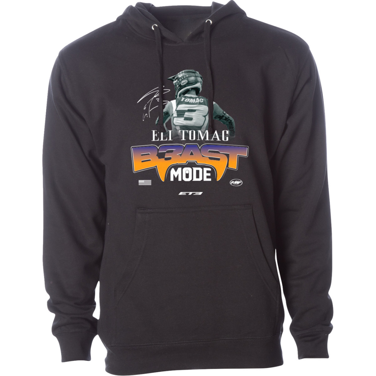 FMF #SU25121901BLKXL - Beast Mode Hoodie - Black - XL