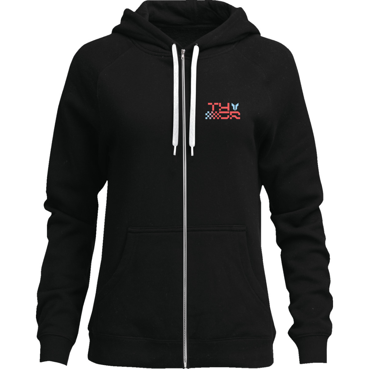 Thor - Women's Vantage Zip-Up Hoodie - Black - XL