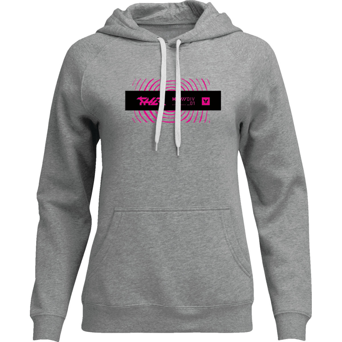 Thor - Women's Mind Control Pullover Hoodie - Heather Gray - Large