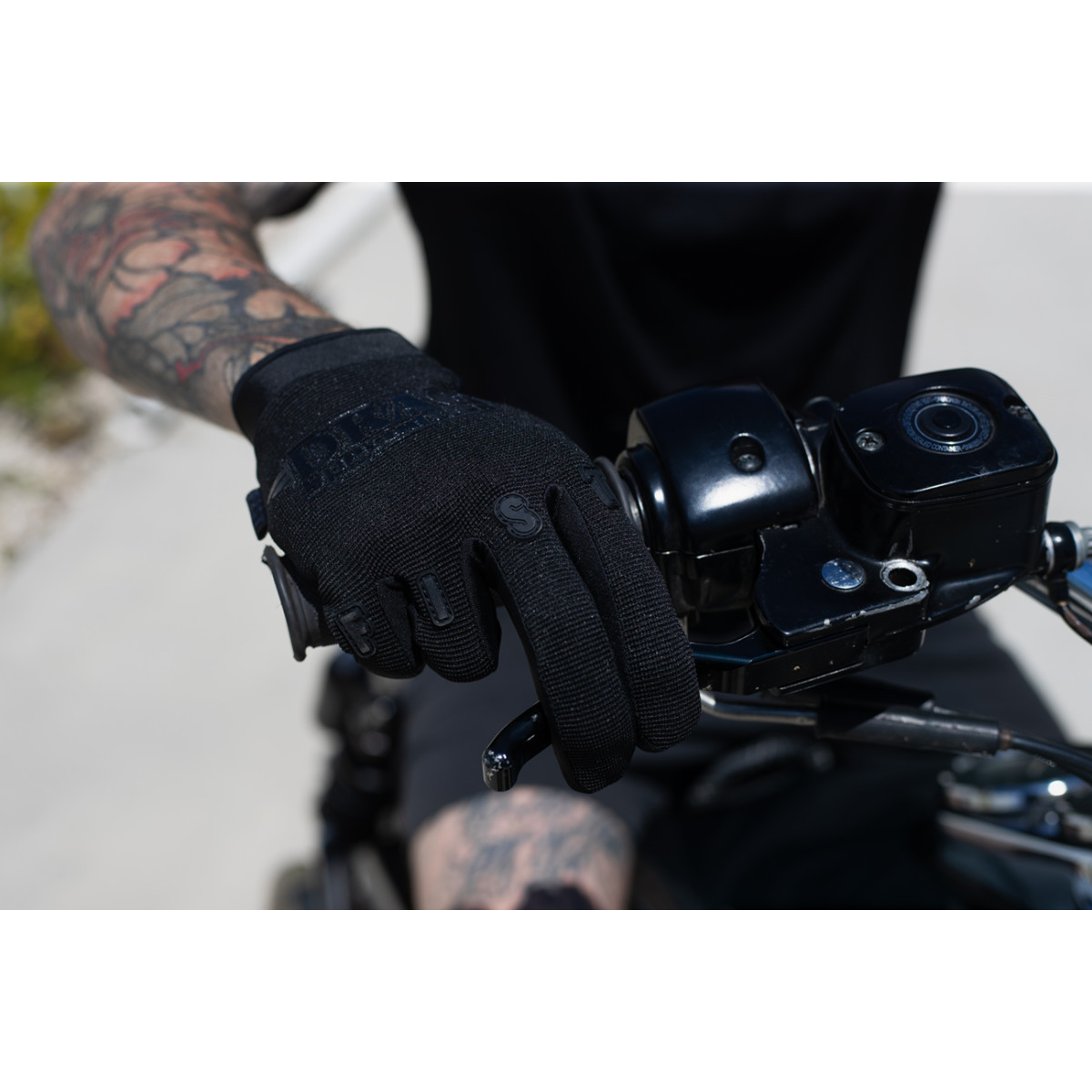 Fist Handwear #F-GS-01563-2XL - Drag Specialties Gloves - Black - 2XL