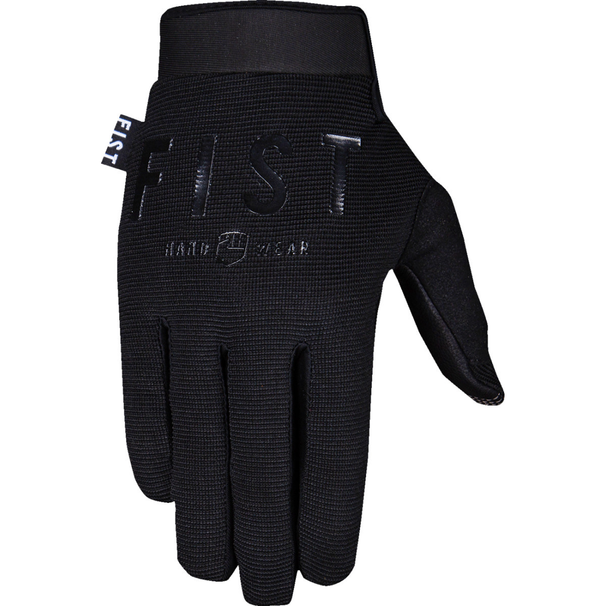 Fist Handwear #FHB001S - Moto Hybrid Leather Gloves - Black - Small