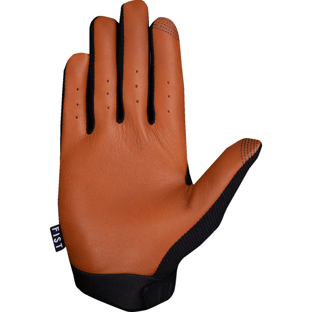 Fist Handwear #FHB002S - Moto Hybrid Leather Gloves - Tan - Small