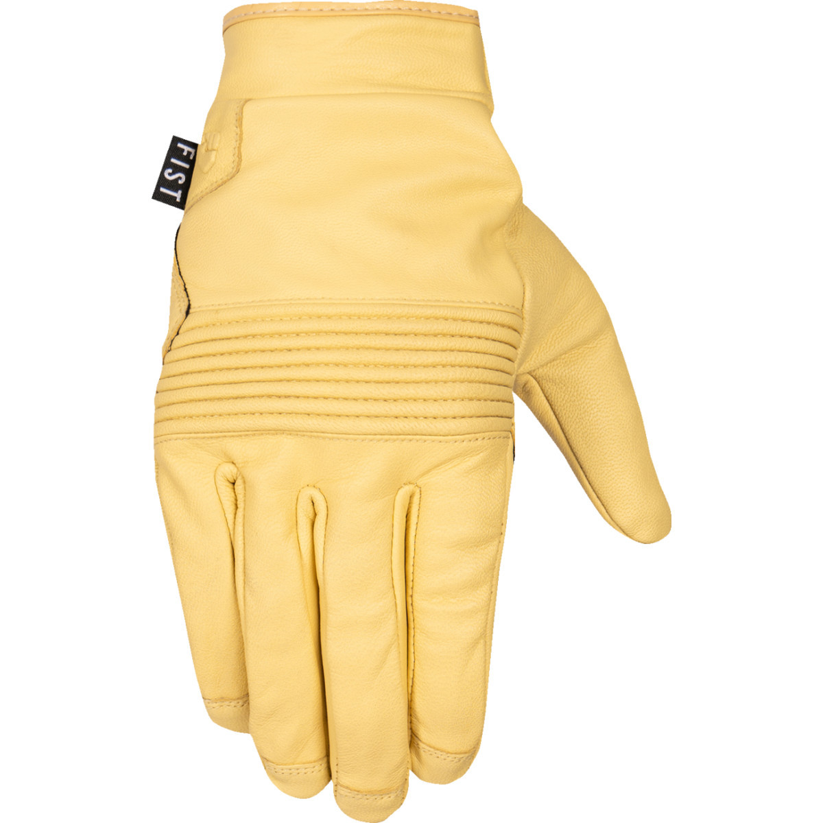 Fist Handwear #F-GRW-01324-2XL - Road Warrior Leather Gloves - Yellow - 2XL