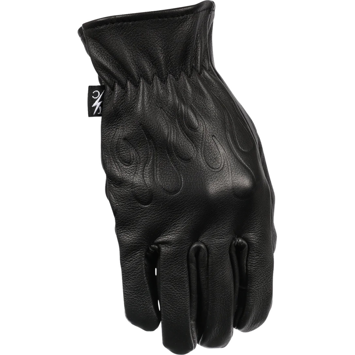 Thrashin Supply CO. #TRG-01-12 - Roper Leather Gloves - Black - 2XL