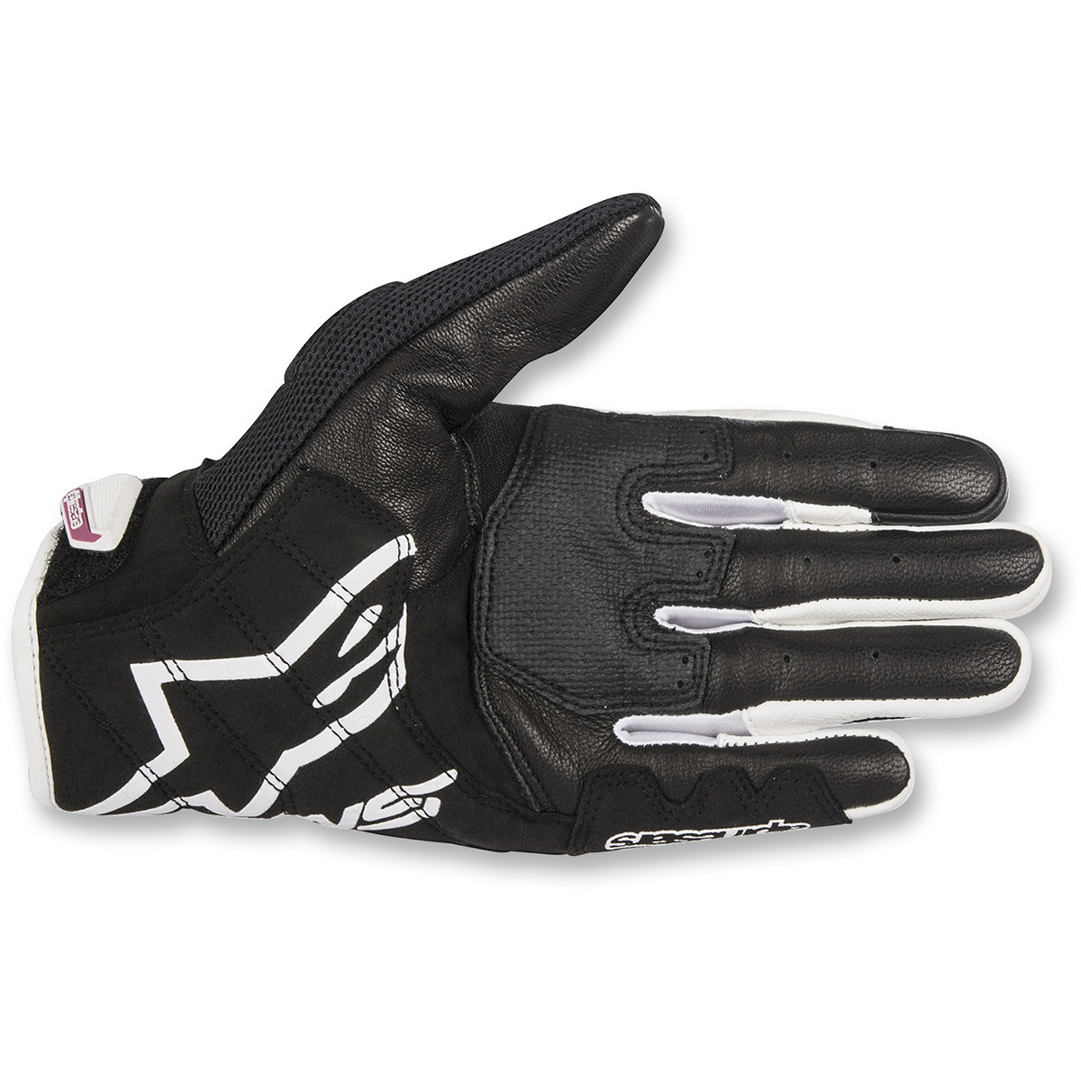 Alpinestars #3517717-12-M - Stella SMX-2 Air Carbon V2 Gloves - Black/White - Medium