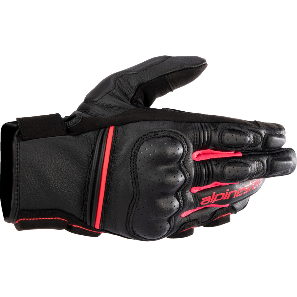 Alpinestars #3591723-1839-XL - Stella Phenom Gloves - Black/Diva Pink - XL