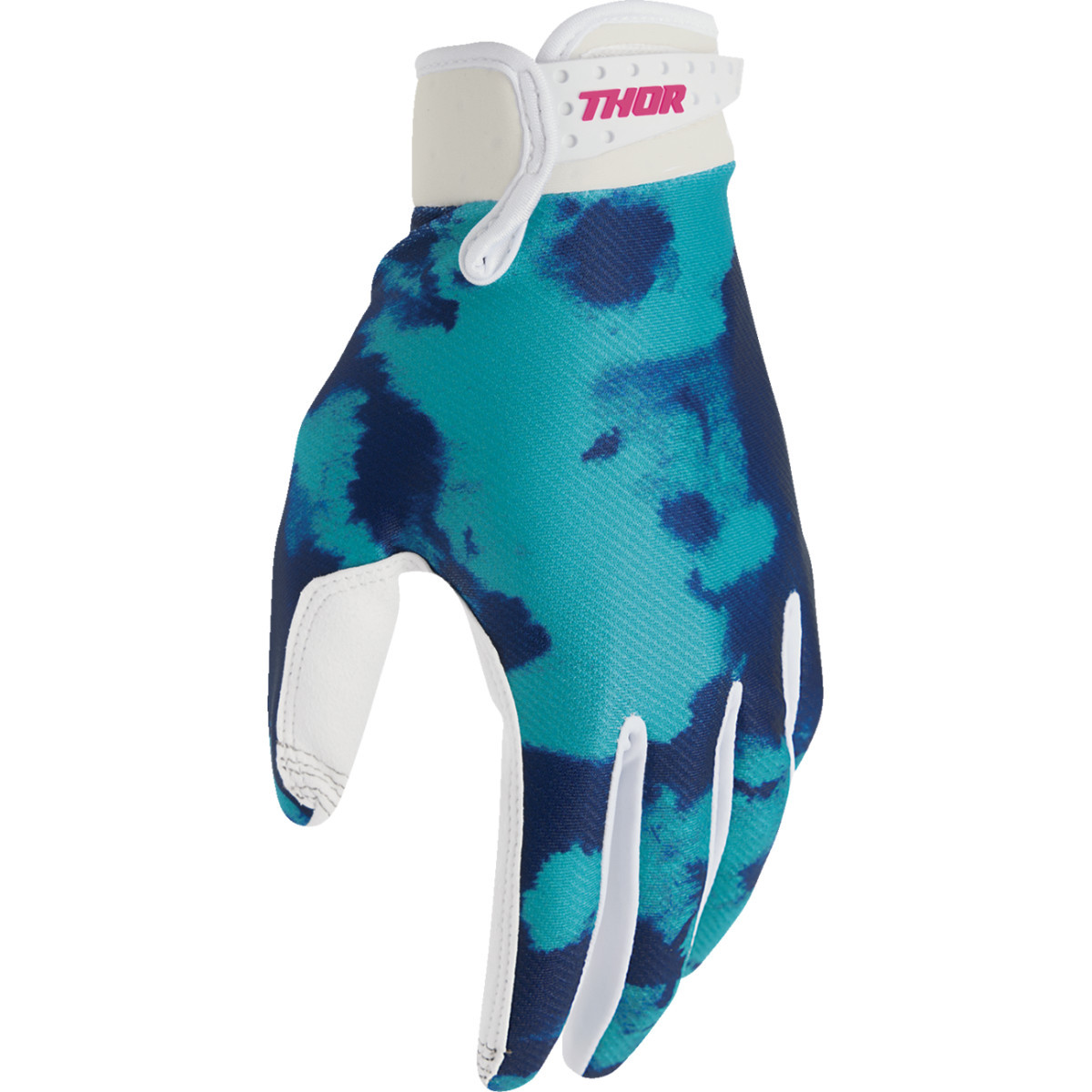Thor - Launchmode Bleach Gloves - White/Aqua - 2XL