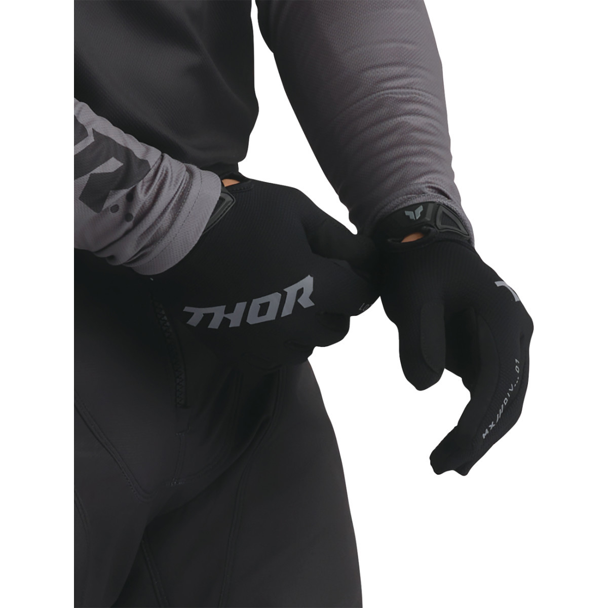 Thor - Ridemode Static Gloves - Black - Large