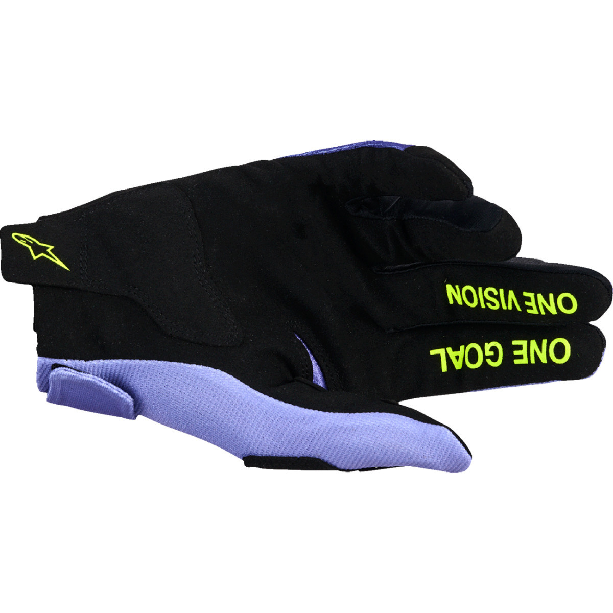 Alpinestars #3561824-3175-XL - Radar Gloves - Purple/Fluo Yellow - XL