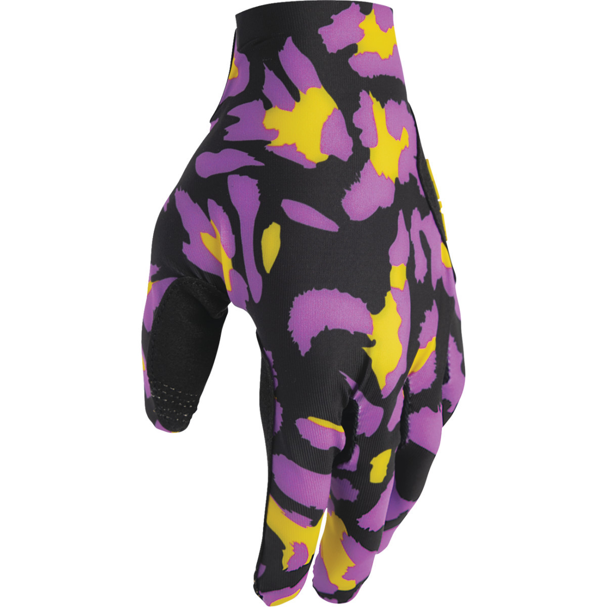Thor - Sportmode Cheetah Gloves - Yellow/Purple - XS