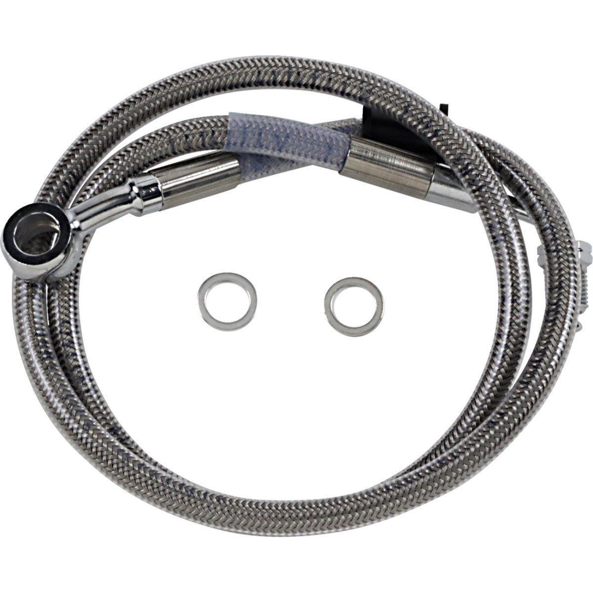 Drag Specialties - Brake Line - +4" - Stainless Steel - '18-'23 Softail