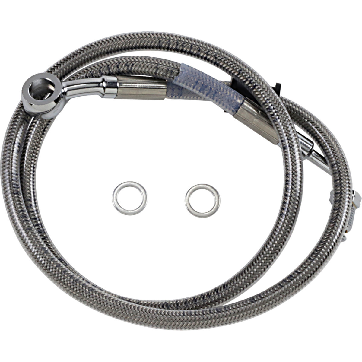 Drag Specialties - Brake Line - +6" - Stainless Steel - '18-'23 Softail