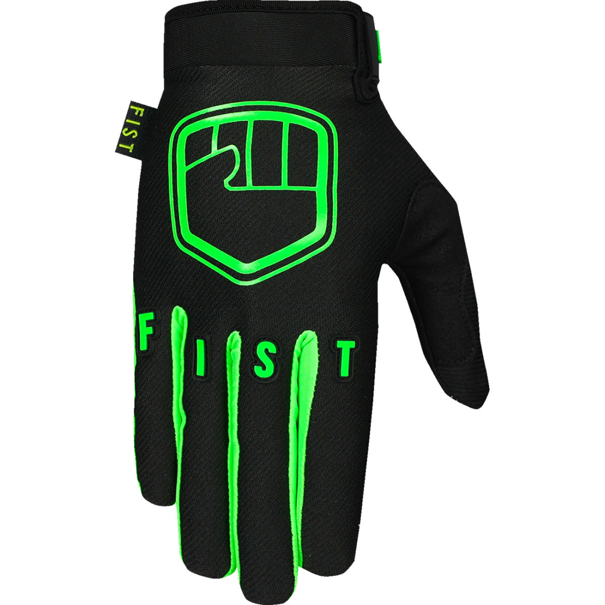 Fist Handwear #F-GS-01129-XXS - Strapped Stocker Gloves - Fluro Green - 2XS
