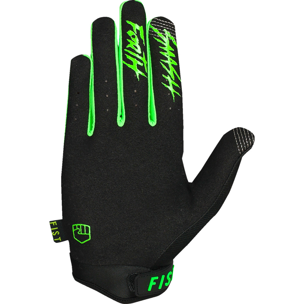 Fist Handwear #F-GS-01129-2XL - Strapped Stocker Gloves - Fluro Green - 2XL