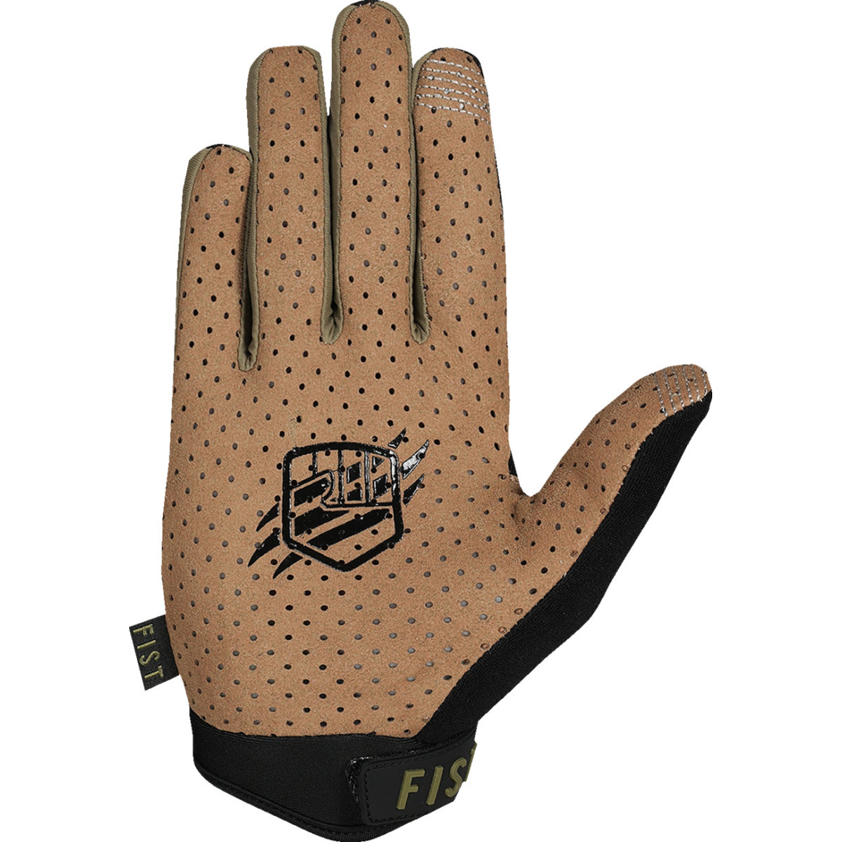 Fist Handwear #F-GB-01133-S - Breezer Gloves - Black and Tan - Small