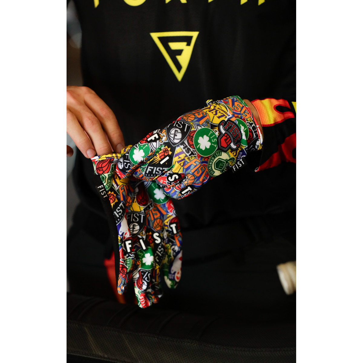 Fist Handwear #F-GS-01515-M - Strapped Hard Court Gloves - Medium