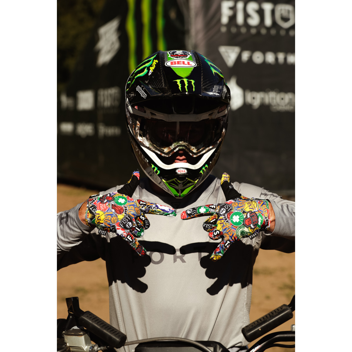 Fist Handwear #F-GS-01515-XL - Strapped Hard Court Gloves - XL