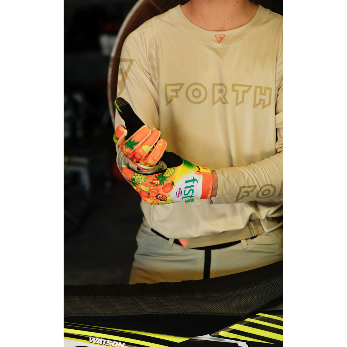 Fist Handwear #F-GS-01518-M - Strapped Fruit Punch Gloves - Medium