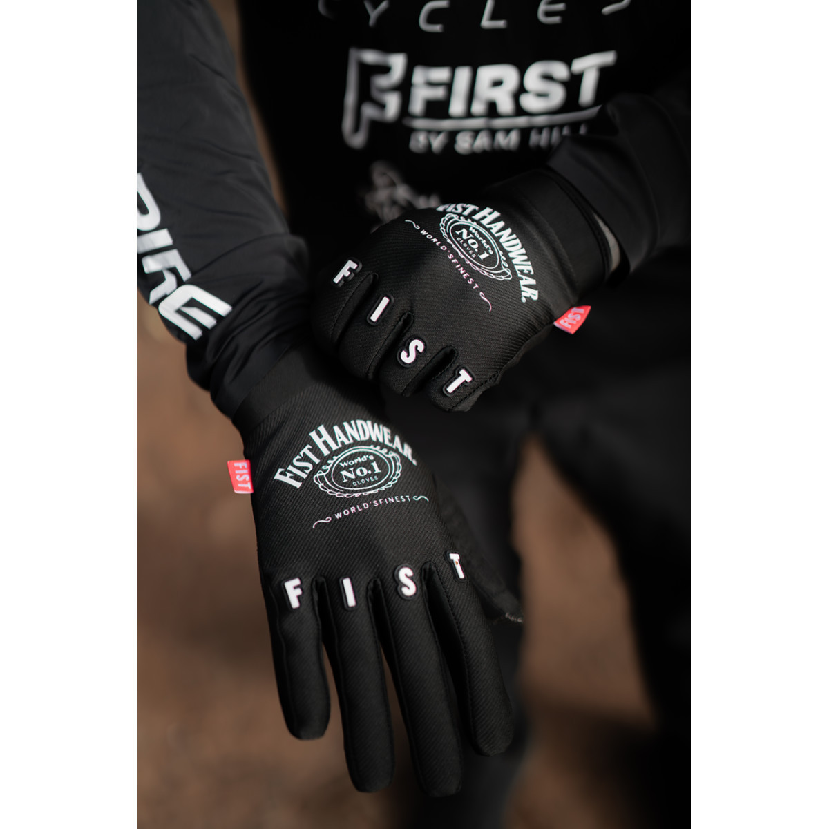 Fist Handwear #F-GS-01519-S - Strapped Sam Hill Red Label Good Times Gloves - Small