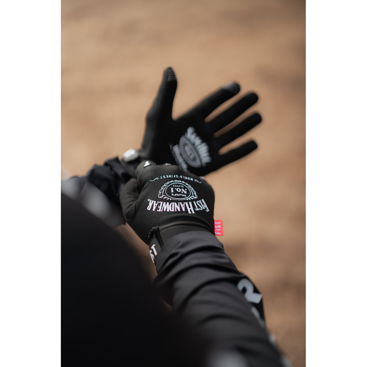 Fist Handwear #F-GS-01519-M - Strapped Sam Hill Red Label Good Times Gloves - Medium