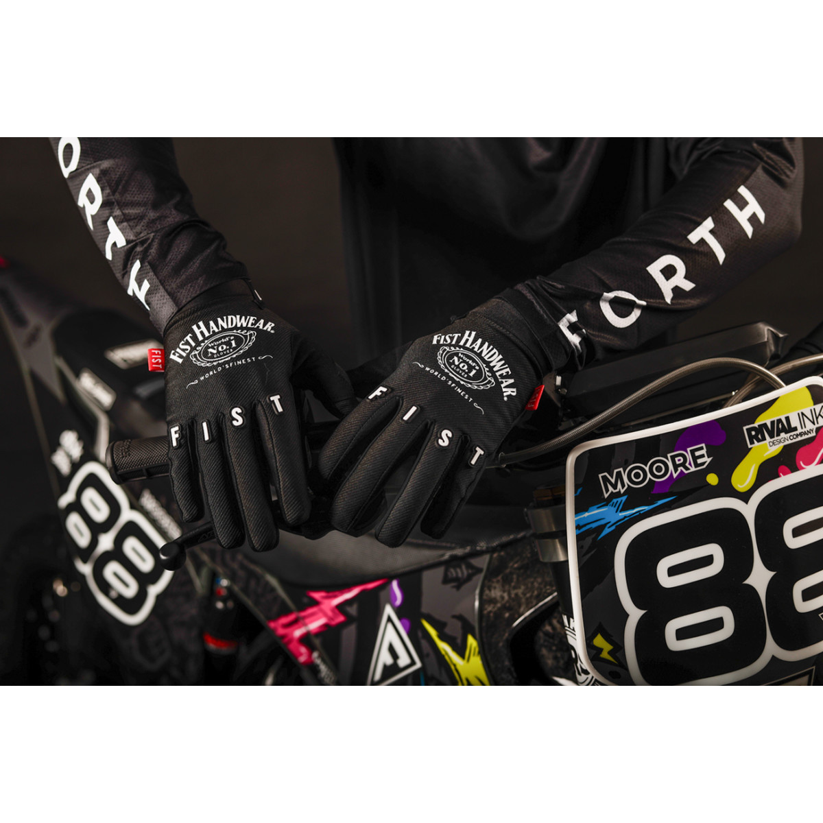 Fist Handwear #F-GS-01519-XL - Strapped Sam Hill Red Label Good Times Gloves - XL