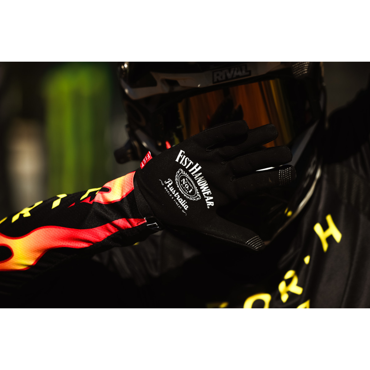 Fist Handwear #F-GS-01519-XL - Strapped Sam Hill Red Label Good Times Gloves - XL