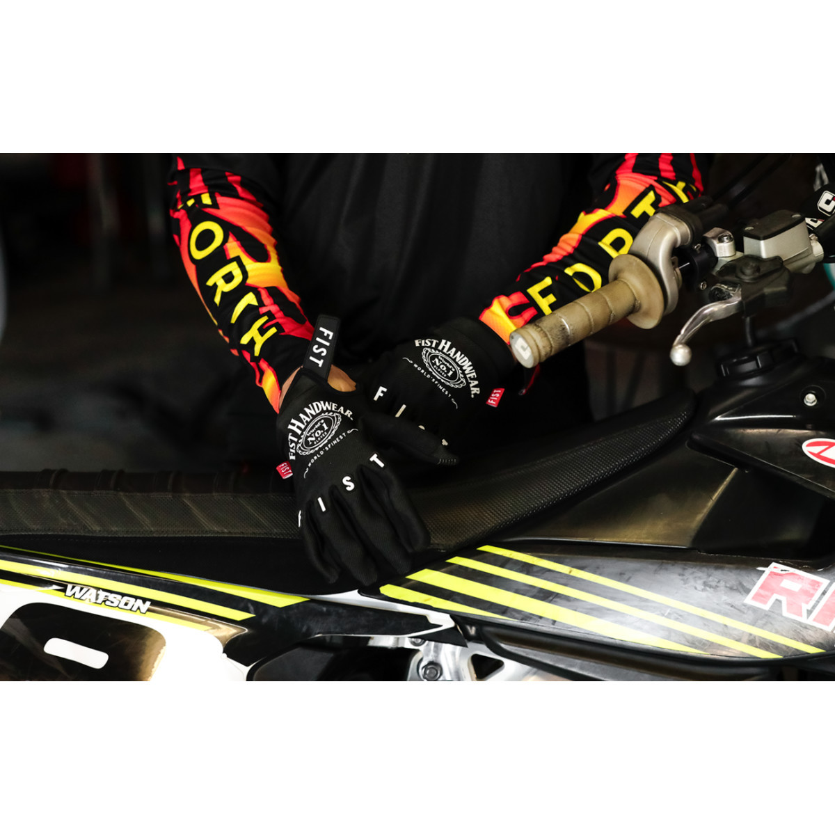 Fist Handwear #F-GS-01519-XL - Strapped Sam Hill Red Label Good Times Gloves - XL