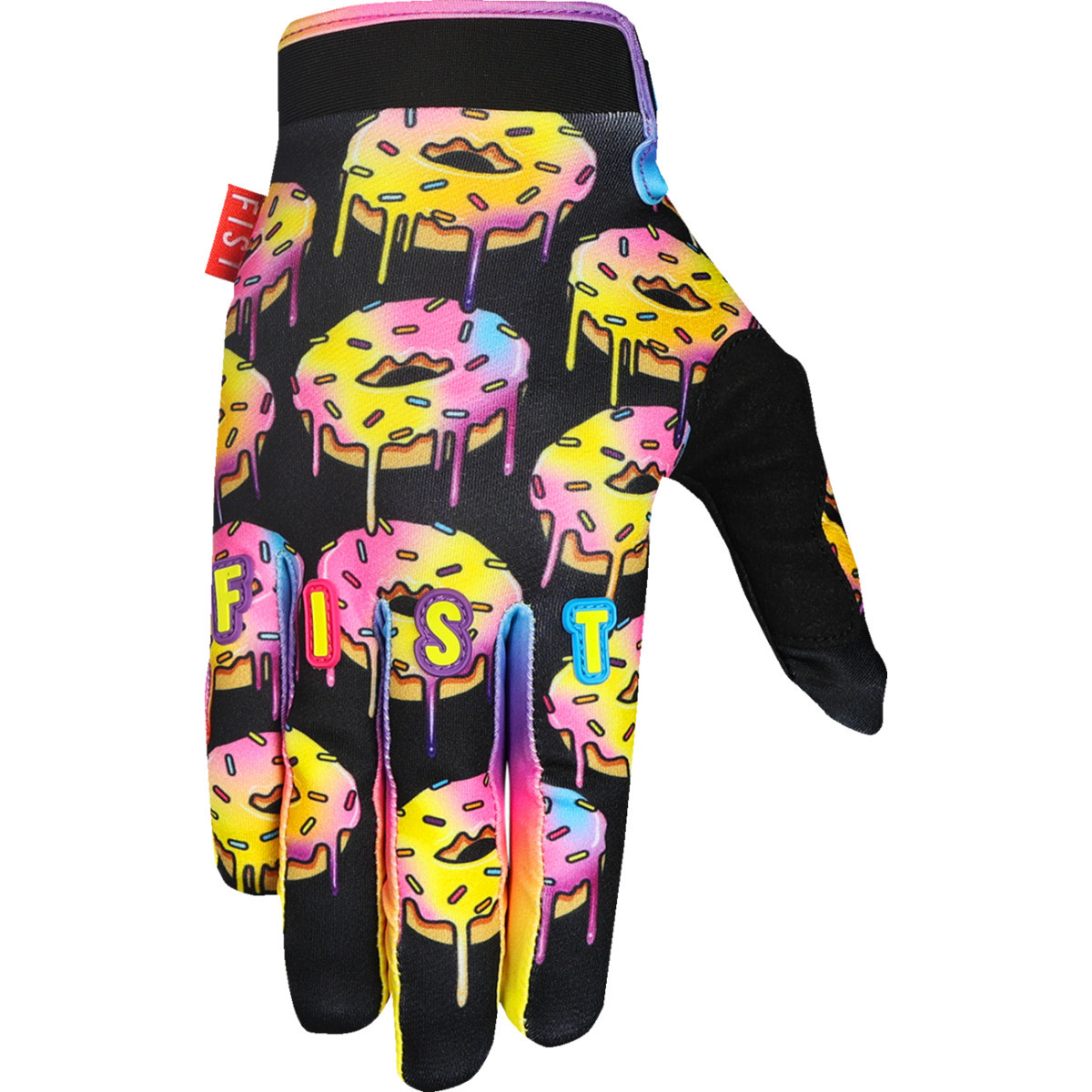 Fist Handwear #F-GS-01520-XS - Strapped Caroline Buchanan Red Label Sprinkle Fades Gloves - XS