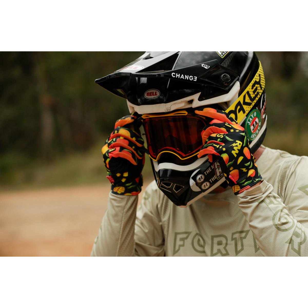 Fist Handwear #F-GS-01521-2XL - Strapped R-Willy Red Label Mango Madness Gloves - 2XL