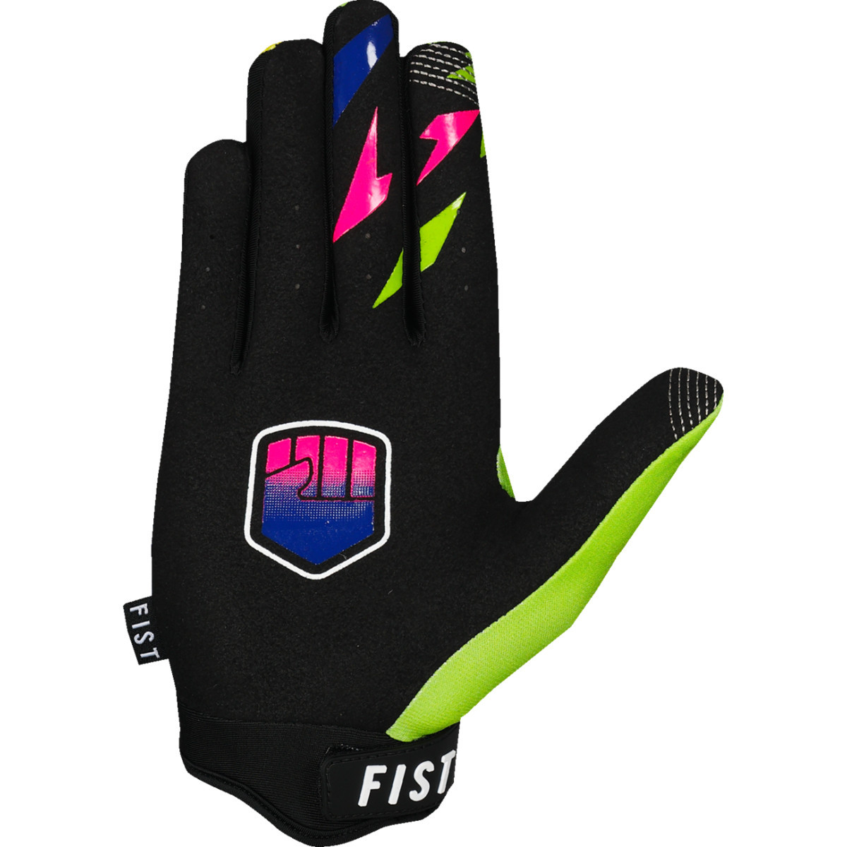 Fist Handwear #F-GS-01024-2XL - Strapped 90's Gloves - Green - 2XL