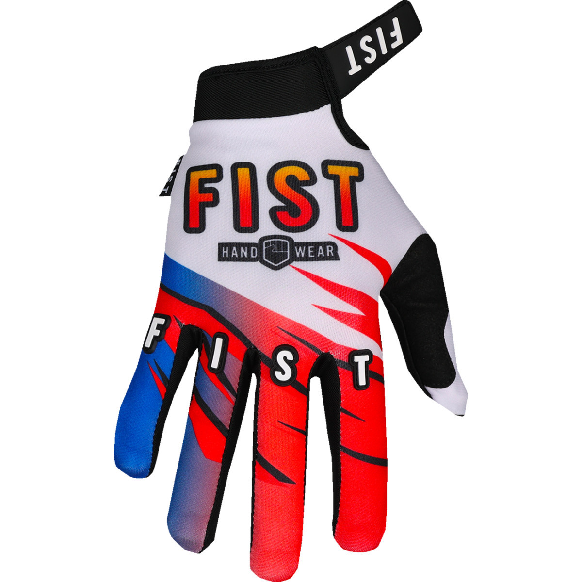 Fist Handwear #F-GS-01025-M - Strapped 90's Gloves - White - Medium