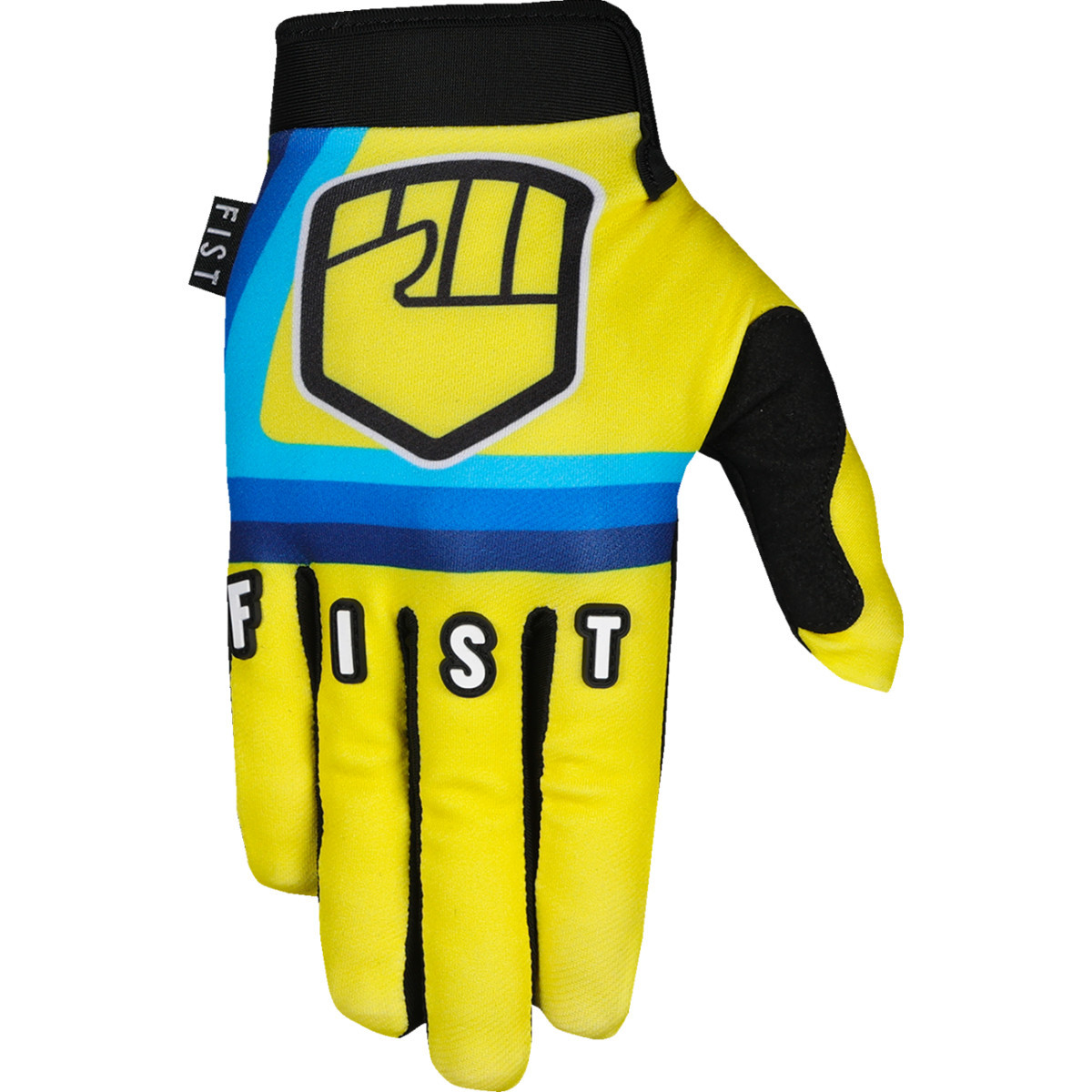 Fist Handwear #F-GS-01026-L - Strapped 90's Gloves - Yellow - Large