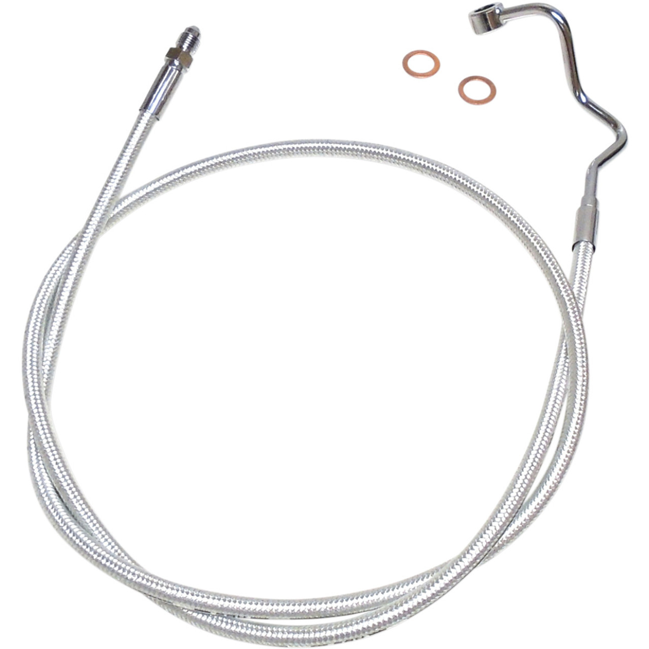 Mid Brake Line - Trike  ABS - Sterling Chromite