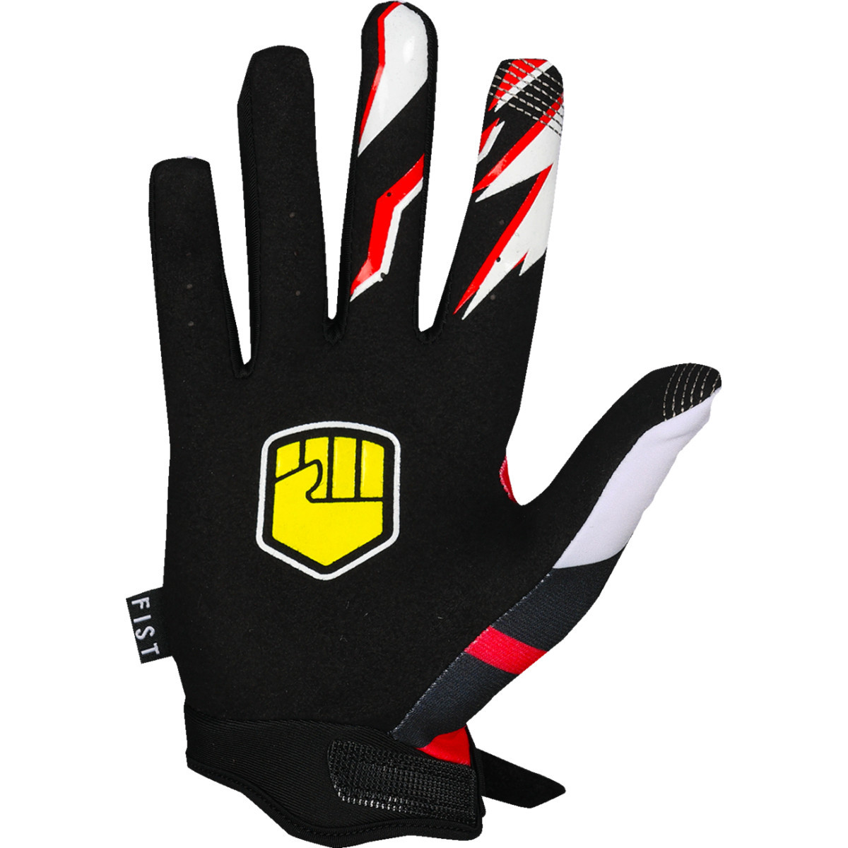 Fist Handwear #F-GS-01027-S - Strapped 90's Gloves - Red - Small
