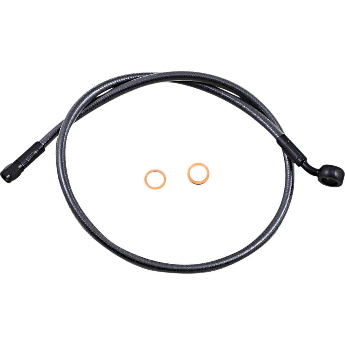 Magnum Shielding #AS478132 - Brake Line - 12mm-35° - 32" - Black Pearl
