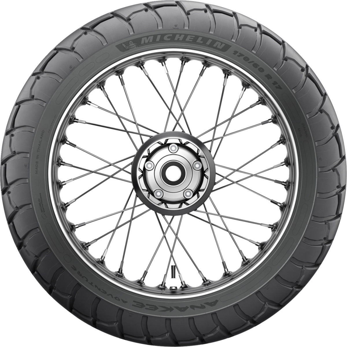 Michelin #35907 - Tire - Anakee Adventure - Rear - 130/80R17 - 65H