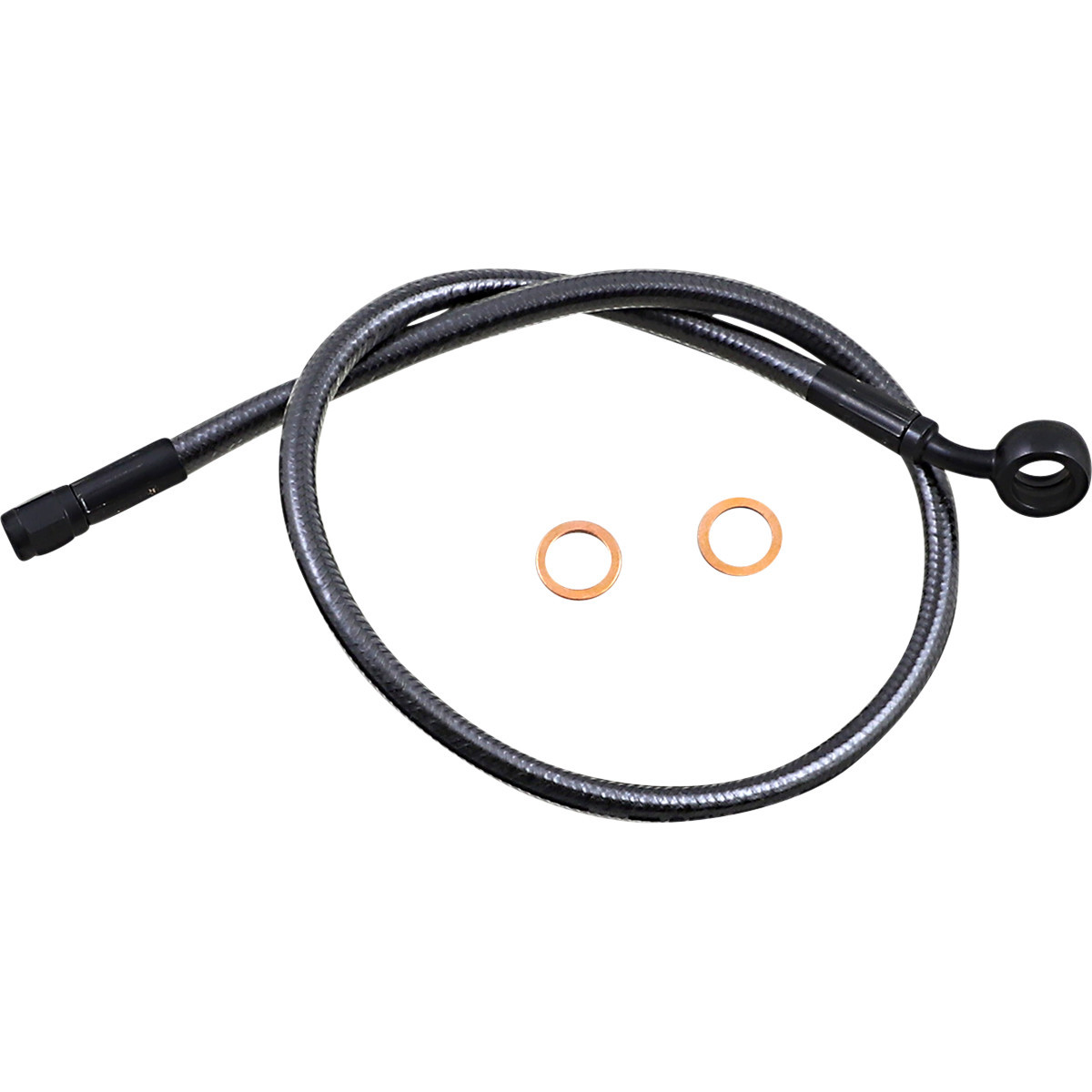 Magnum Shielding #AS478124 - Brake Line - 12mm-35° - 24" - Black Pearl