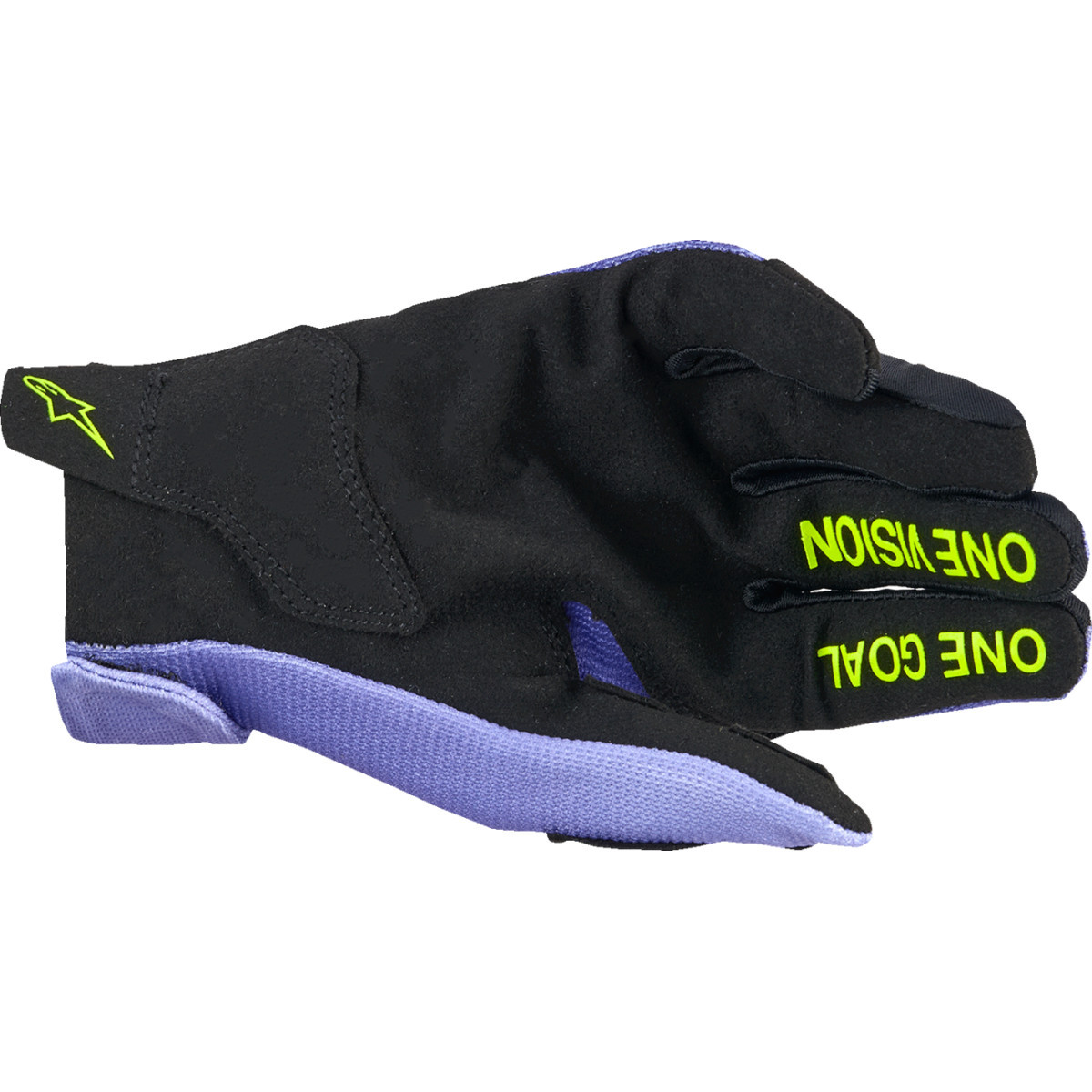 Alpinestars #3541824-3175-XS - Youth Radar Gloves - Purple/Fluo Yellow - XS