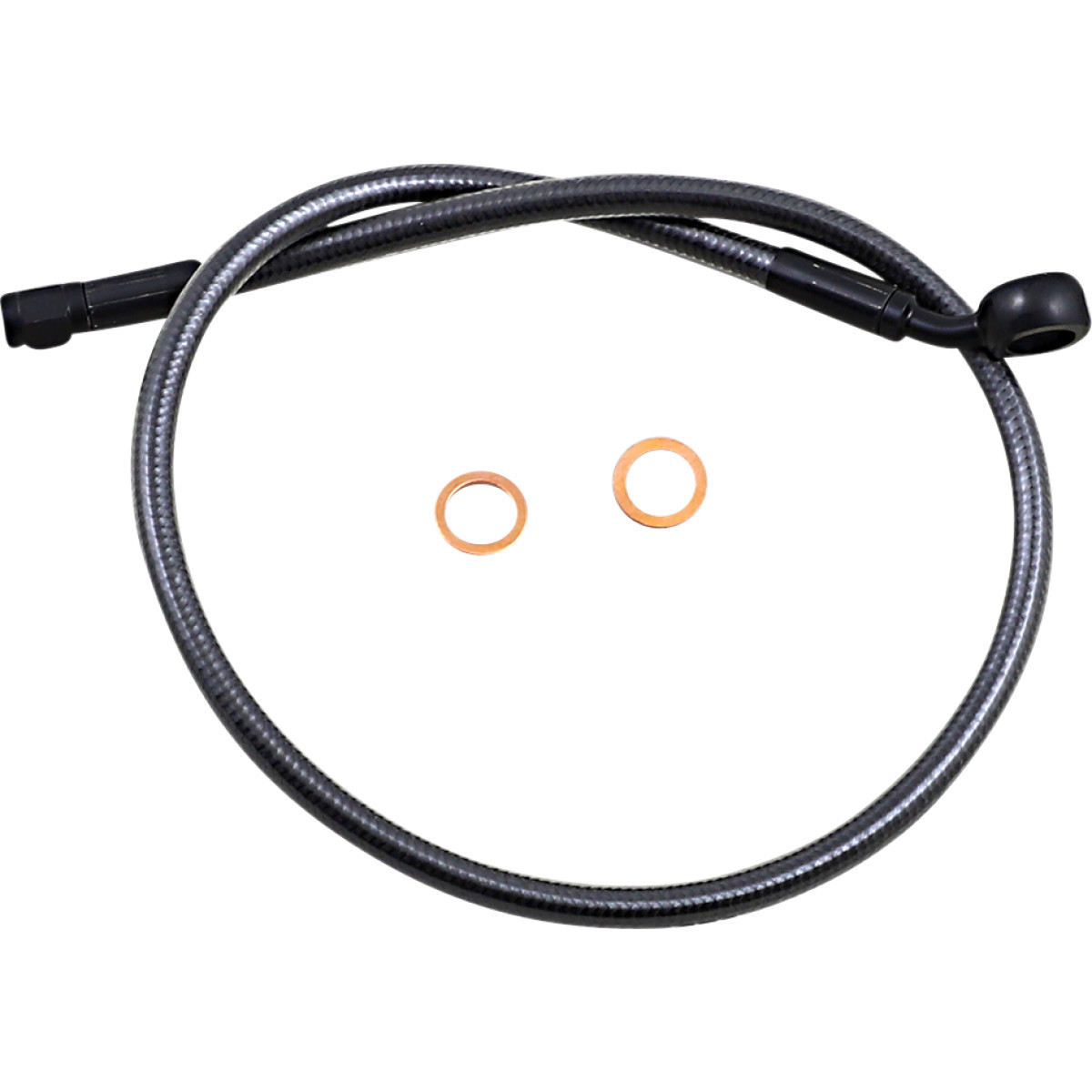 Magnum Shielding #AS478126 - Brake Line - 12mm-35° - 26" - Black Pearl